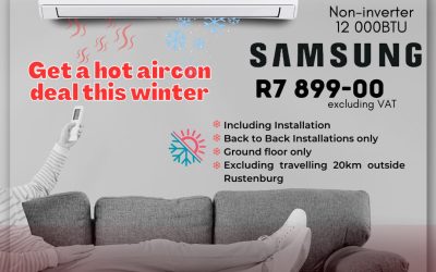 Get a hot aircon deal this winter! – While Stocks LAST!