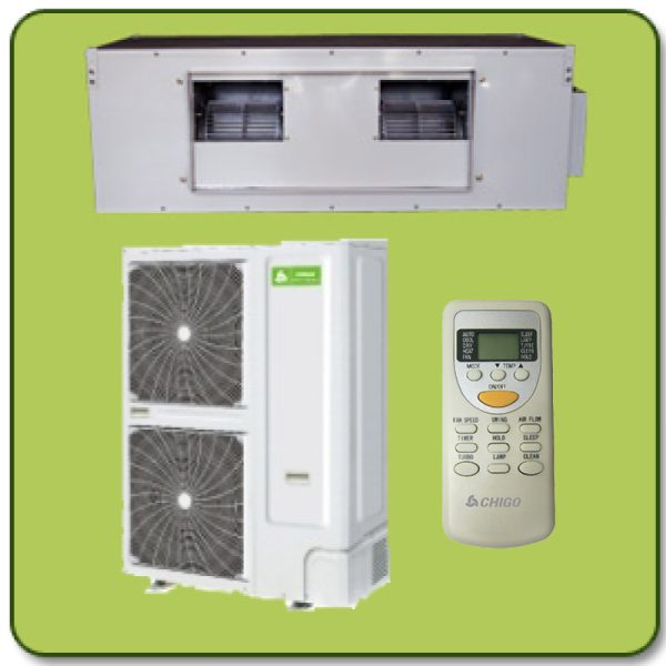 48,000 BTU Ducted Split Air Conditioner – Chigo<hr><br /><b>Model: <span style="color:red">CTH-48HR1 (RS485)</span></b>