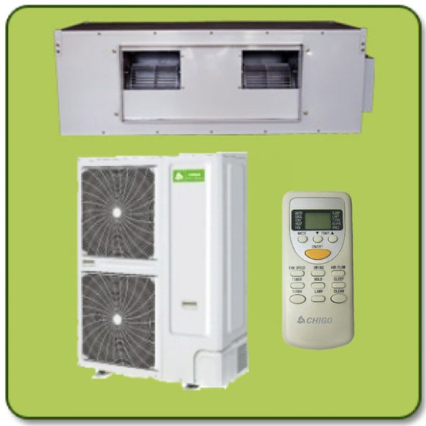 48,000 BTU Ducted Inverter Split Air Conditioner – Chigo<hr><br /><b>Model: <span style="color:red">CTH-48HVR1</span></b>