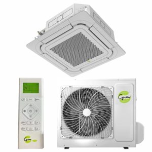 18,000 BTU Ceiling Cassette H Series Air Conditioner<hr><br /><b>Model: <span style="color:red">CM-C18NI-I</span></b>