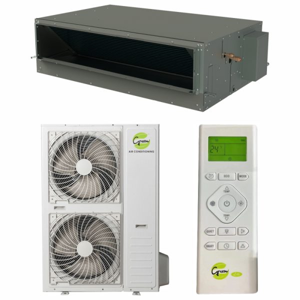 60,000 BTU/HR Ducted Split Air Conditioner (H-Series)<hr><br /><b>Model: <span style="color:red">DUCM-H60</span></b>