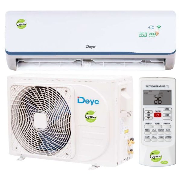 24000 BTU Midwall Split Inverter Wi-Fi Solar On-Grid AC/DC Air Conditioner<hr><br /><b>Model: <span style="color:red">DGWA1-ACDCBLW-24K</span></b>